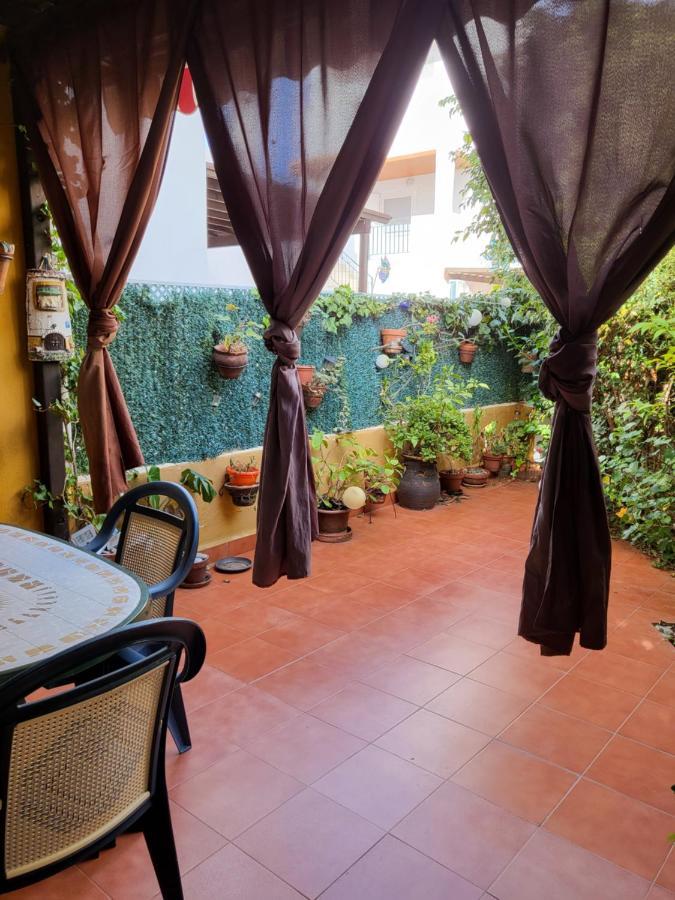 Apartamento Casa baja preciosa con jardín privado en primera línea naturista! Vera Exterior foto