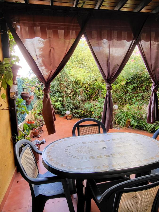 Casa baja preciosa con jardín privado en primera línea naturista! Vera Exterior foto
