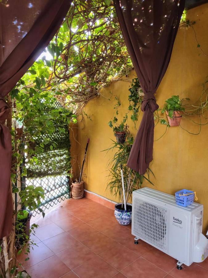 Apartamento Casa baja preciosa con jardín privado en primera línea naturista! Vera Exterior foto